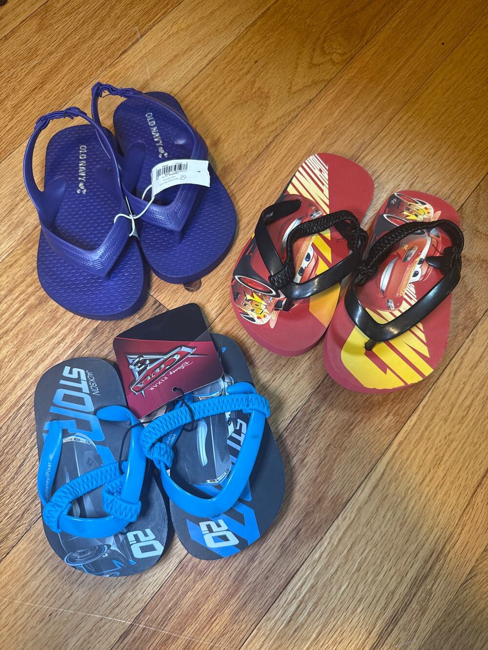 NEW Baby Sandals LOT Sz 5/6 (3 pairs)
